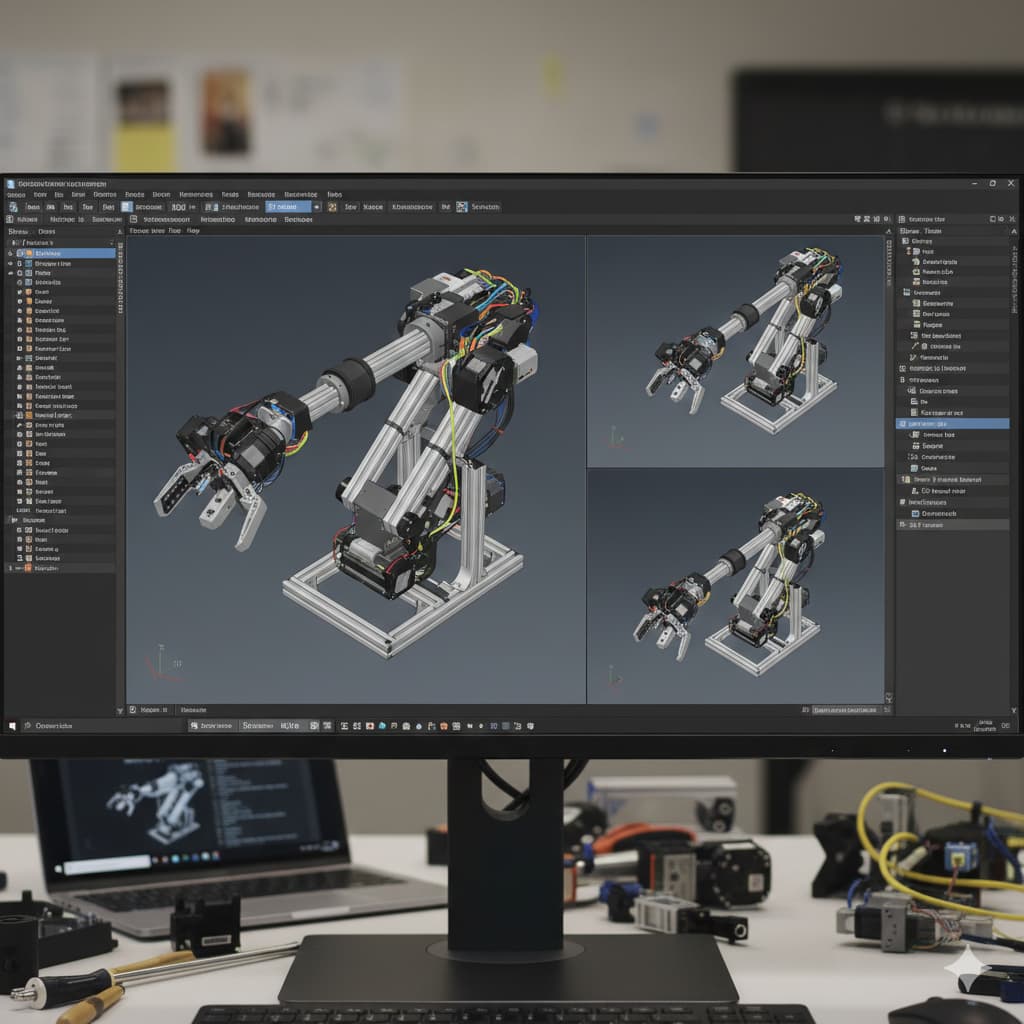 MAC Team Working on Project